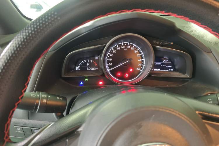 Used Mazda CX-4 2020 2.0L Automatic Two-Wheel Drive Blue Sky Dynamic Edition Odometer Close Up