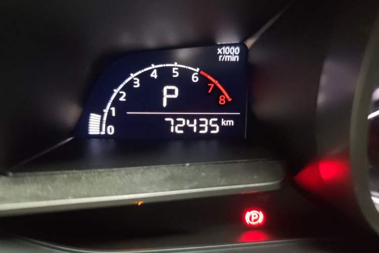 Used Mazda CX-4 2020 2.5L Automatic 2WD Sky-Drive Fun Edition Odometer Close Up