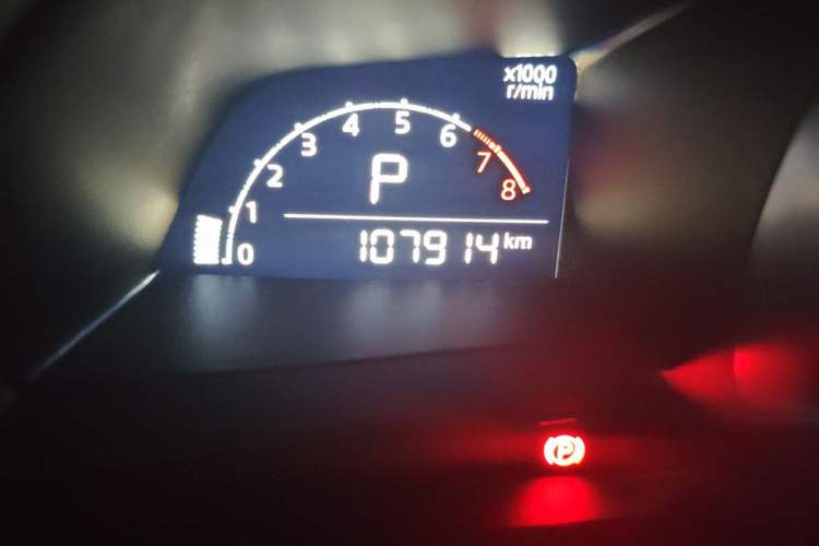 Used Mazda CX-4 2020 2.0L Automatic Two-Wheel Drive Blue Sky Dynamic Edition Odometer Close Up