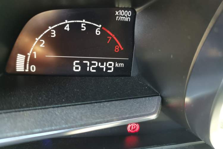 Used Mazda CX-4 2020 2.5L Automatic 4x4 Sky Blue Passion Edition Odometer Close Up