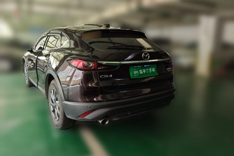 Used Mazda CX-4 2020 2.0L Automatic Two-Wheel Drive Blue Sky Dynamic Edition Rear Left 45 Deg