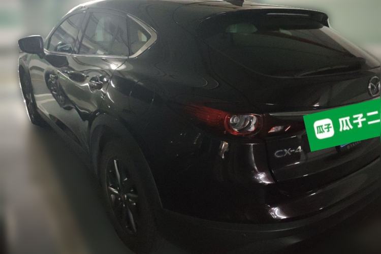 Used Mazda CX-4 2020 2.0L Automatic Two-Wheel Drive Blue Sky Dynamic Edition Rear Left 45 Deg