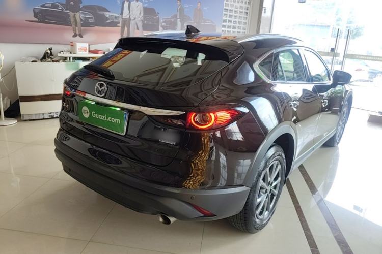 Used Mazda CX-4 2020 2.0L Automatic Two-Wheel Drive Blue Sky Luxury Edition Rear Right 45 Deg