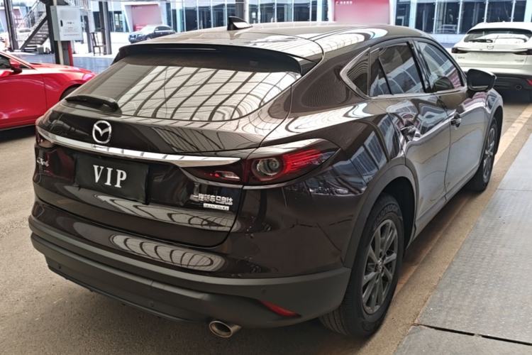 Used Mazda CX-4 2020 2.0L Automatic Two-Wheel Drive Blue Sky Dynamic Edition Rear Right 45 Deg