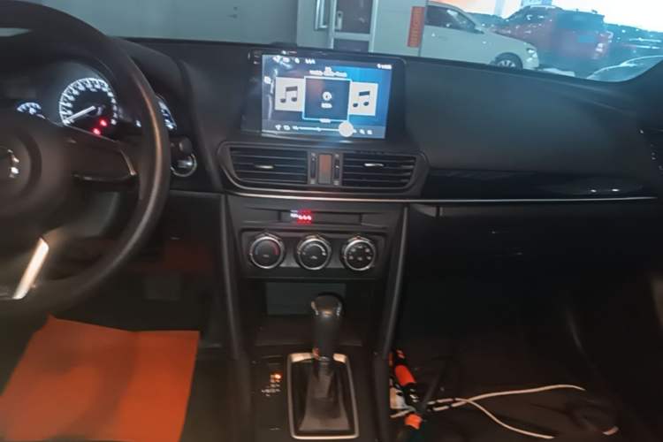 Used Mazda CX-4 2020 2.0L Automatic Two-Wheel Drive Blue Sky Dynamic Edition Audio And AC Panel