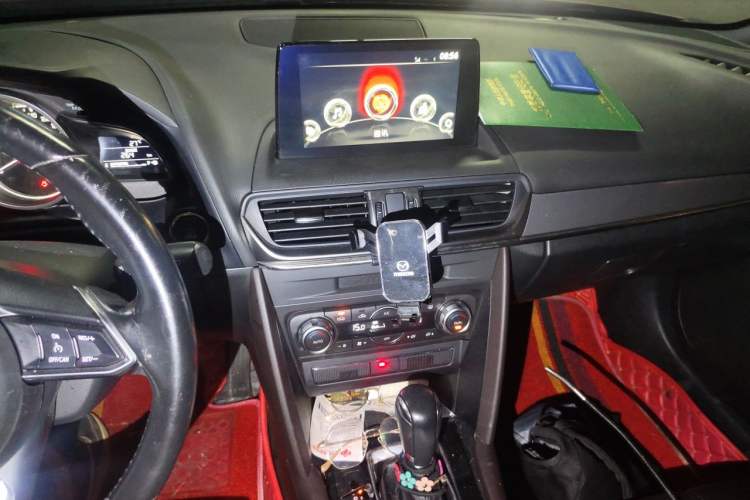 Used Mazda CX-4 2020 2.0L Automatic Two-Wheel Drive Blue Sky Luxury Edition Audio And AC Panel