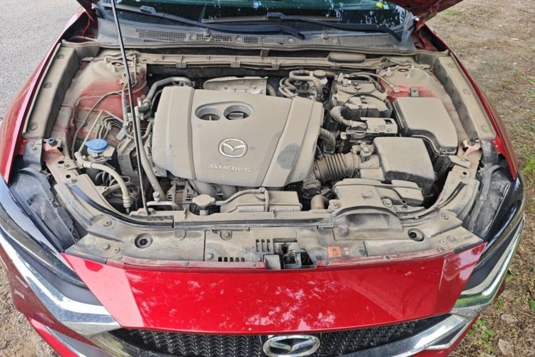 Used Mazda CX-4 2020 2.0L Automatic Two-Wheel Drive Blue Sky Luxury Edition Engine Bay
