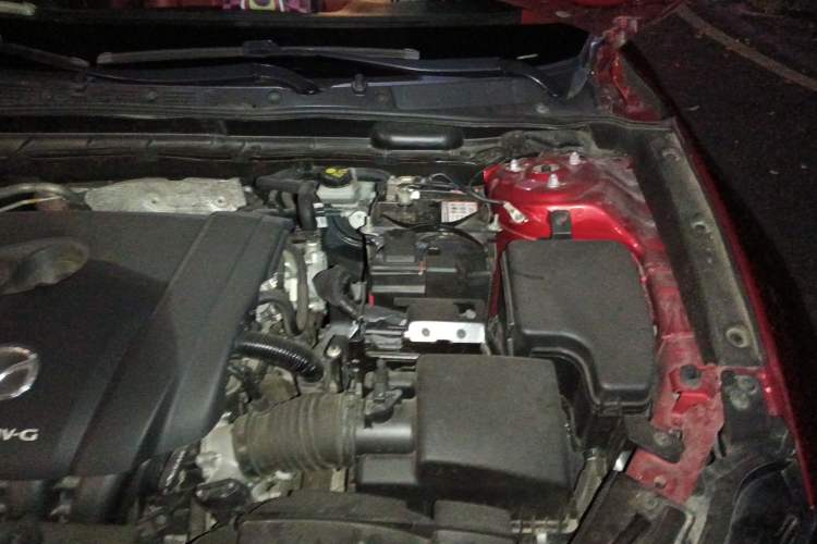 Used Mazda CX-4 2020 2.5L Automatic All-Wheel Drive Blue Sky Fearless Edition Engine Bay Left