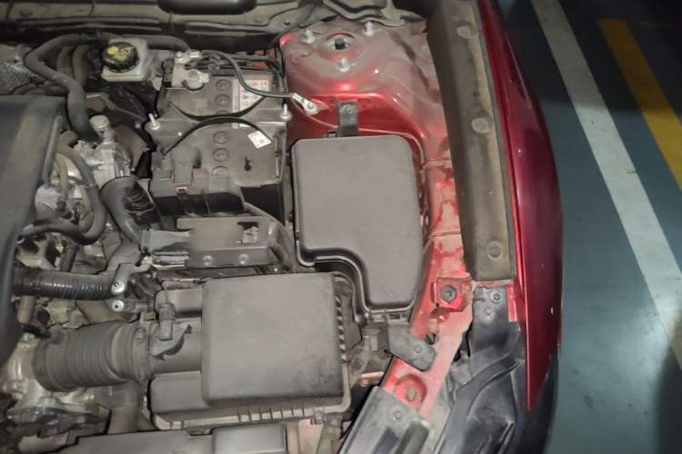 Used Mazda CX-4 2020 2.0L Automatic Two-Wheel Drive Blue Sky Exploration Edition Engine Bay Left