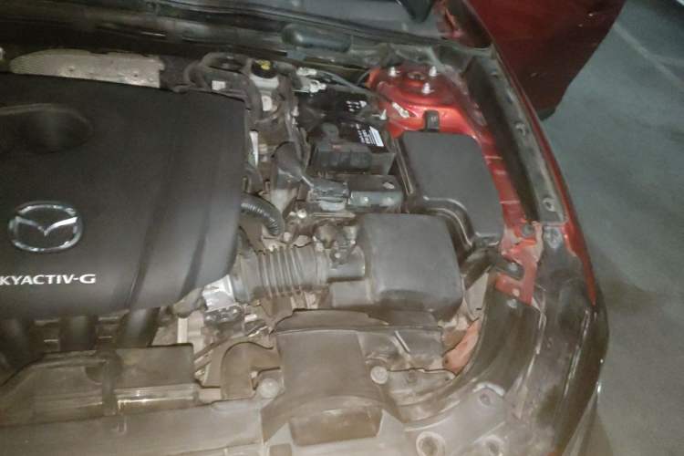 Used Mazda CX-4 2020 2.0L Automatic Two-Wheel Drive Blue Sky Dynamic Edition Engine Bay Left