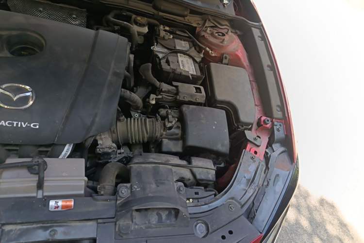 Used Mazda CX-4 2020 2.0L Automatic Two-Wheel Drive Blue Sky Dynamic Edition Engine Bay Left