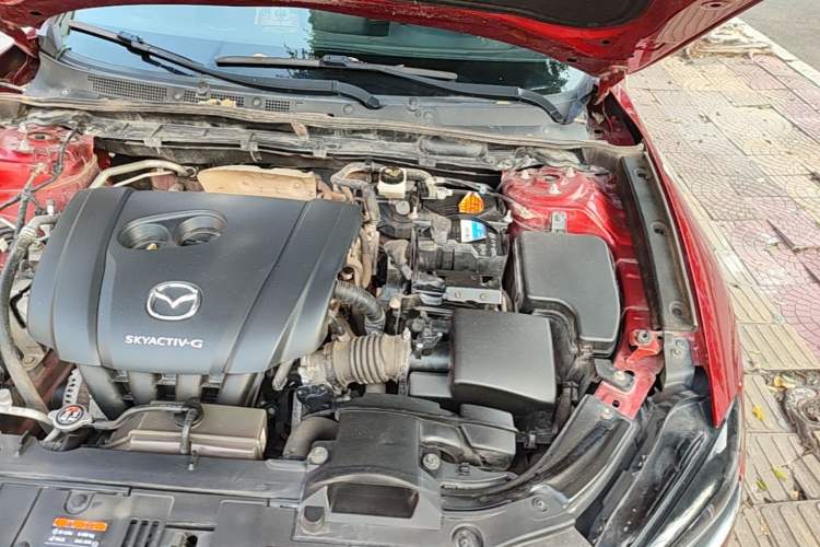 Used Mazda CX-4 2020 2.0L Automatic Two-Wheel Drive Blue Sky Dynamic Edition Engine Bay Left