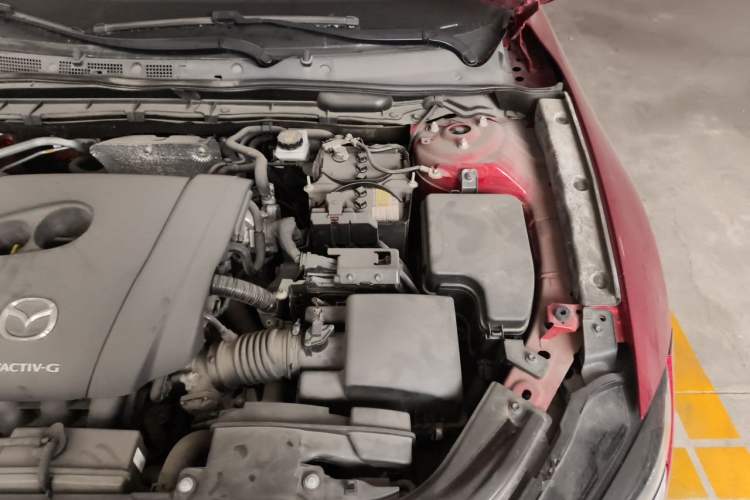 Used Mazda CX-4 2020 2.0L Automatic Two-Wheel Drive Blue Sky Luxury Edition Engine Bay Left