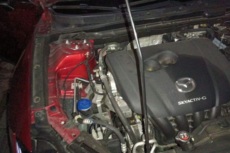 Used Mazda CX-4 2020 2.5L Automatic All-Wheel Drive Blue Sky Fearless Edition Engine Bay Right