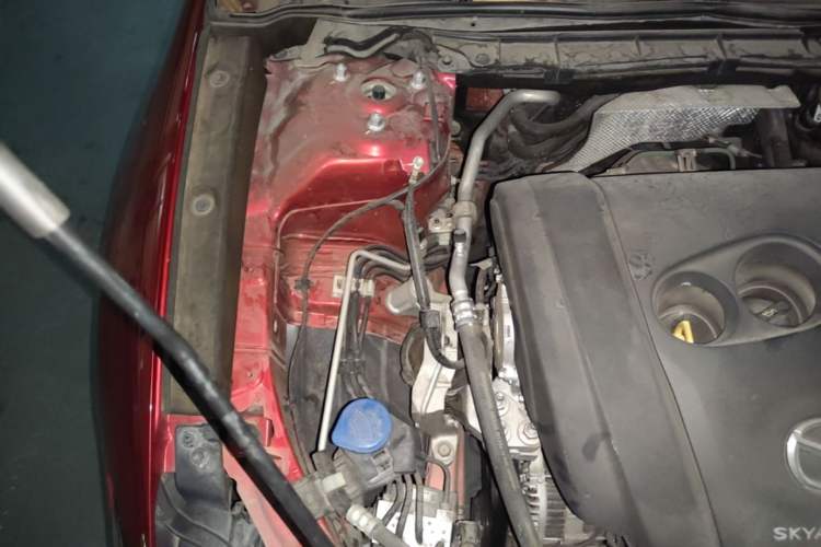 Used Mazda CX-4 2020 2.0L Automatic Two-Wheel Drive Blue Sky Exploration Edition Engine Bay Right