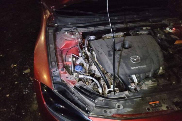 Used Mazda CX-4 2020 2.0L Automatic Two-Wheel Drive Blue Sky Exploration Edition Engine Bay Right