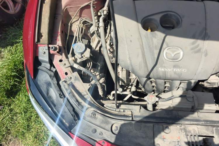Used Mazda CX-4 2020 2.0L Automatic Two-Wheel Drive Blue Sky Dynamic Edition Engine Bay Right