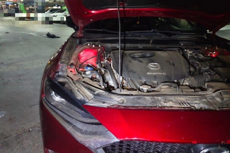 Used Mazda CX-4 2020 2.0L Automatic Two-Wheel Drive Blue Sky Luxury Edition Engine Bay Right