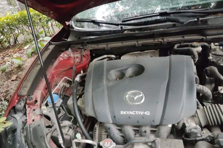 Used Mazda CX-4 2020 2.0L Automatic Two-Wheel Drive Blue Sky Exploration Edition Engine Bay Right