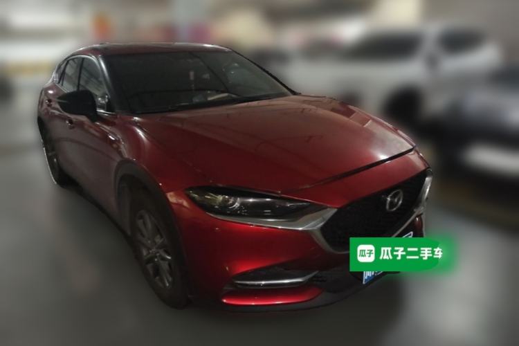 Used Mazda CX-4 2020 2.0L Automatic Two-Wheel Drive Blue Sky Exploration Edition Front Right 45 Deg