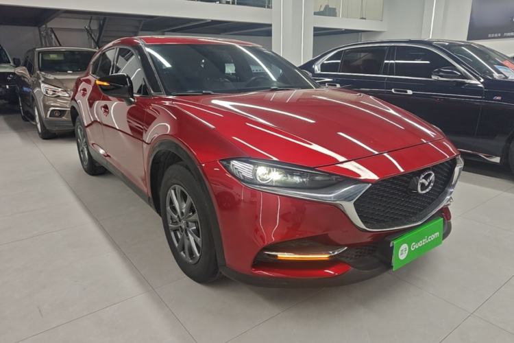 Used Mazda CX-4 2020 2.0L Automatic Two-Wheel Drive Blue Sky Exploration Edition Front Right 45 Deg