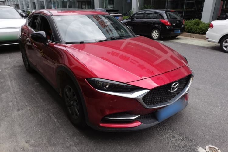 Used Mazda CX-4 2020 2.0L Automatic Two-Wheel Drive Blue Sky Exploration Edition Front Right 45 Deg