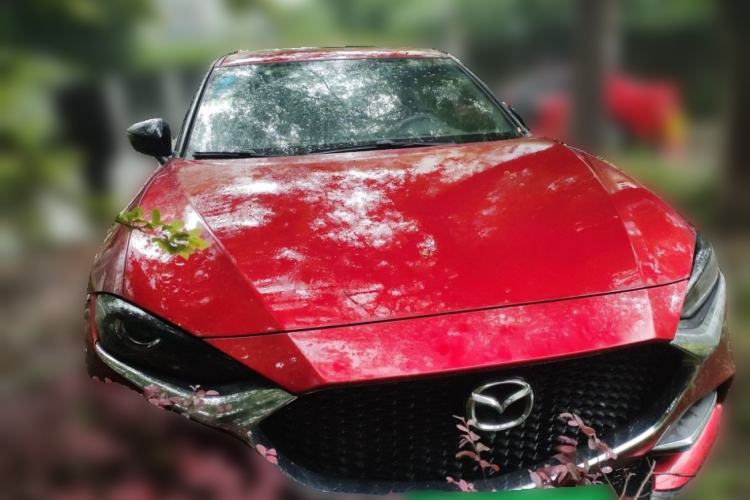 Used Mazda CX-4 2020 2.0L Automatic Two-Wheel Drive Blue Sky Exploration Edition Front Right 45 Deg