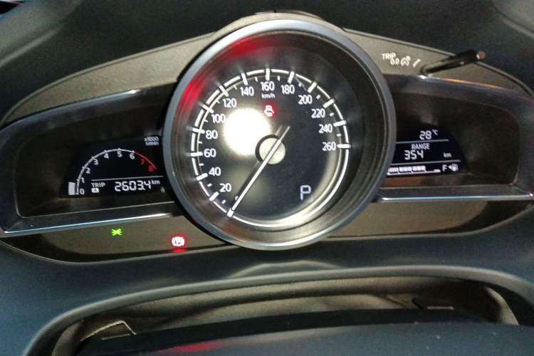 Used Mazda CX-4 2020 2.5L Automatic All-Wheel Drive Blue Sky Fearless Edition Instrument Cluster