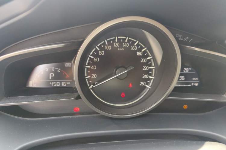 Used Mazda CX-4 2020 2.0L Automatic Two-Wheel Drive Blue Sky Luxury Edition Instrument Cluster
