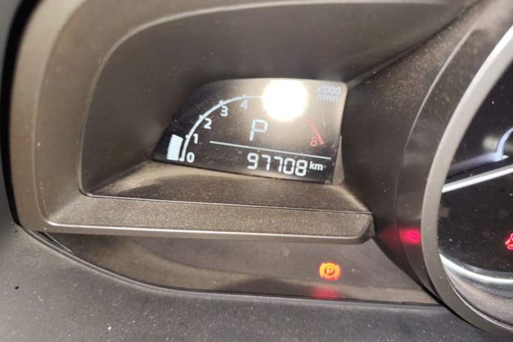 Used Mazda CX-4 2020 2.0L Automatic Two-Wheel Drive Blue Sky Exploration Edition Odometer Close Up