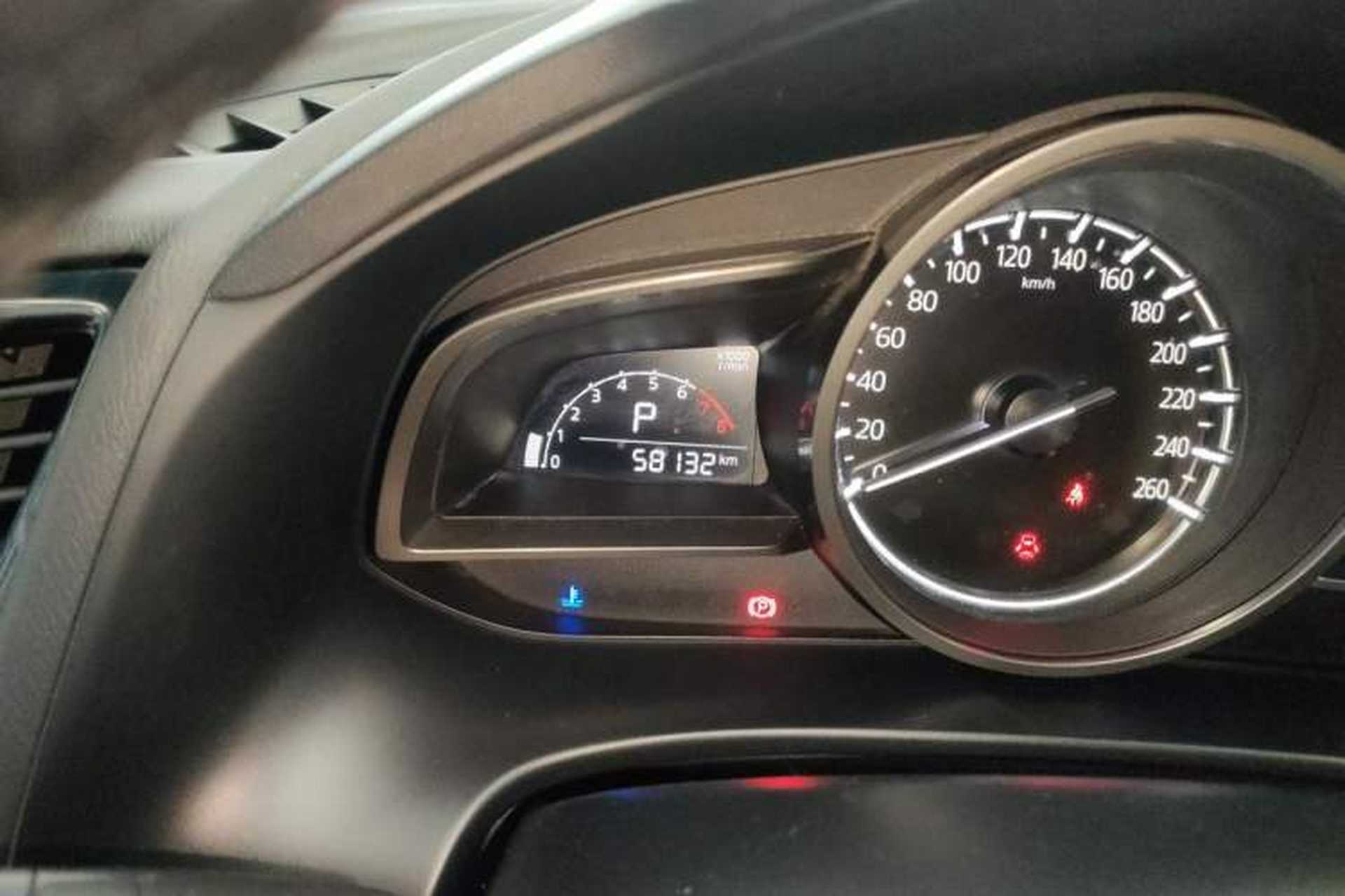 Used Mazda CX-4 2020 2.0L Automatic Two-Wheel Drive Blue Sky Exploration Edition Odometer Close Up