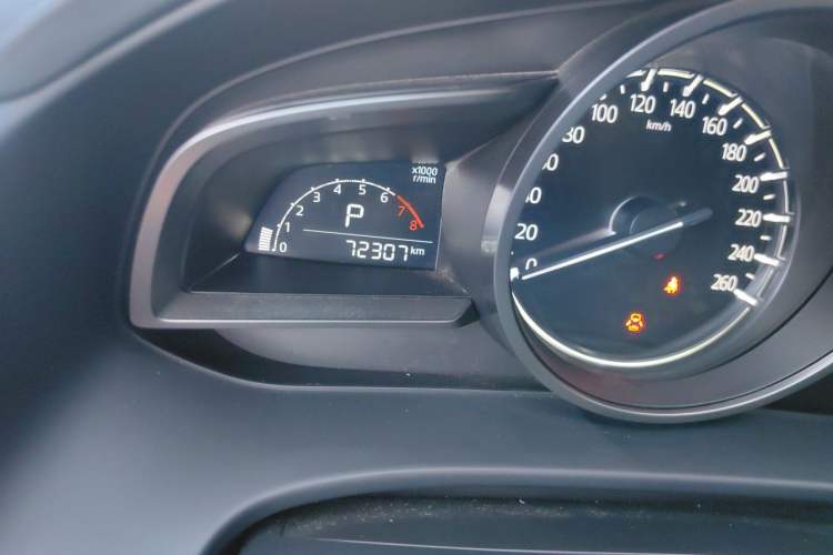 Used Mazda CX-4 2020 2.0L Automatic Two-Wheel Drive Blue Sky Dynamic Edition Odometer Close Up