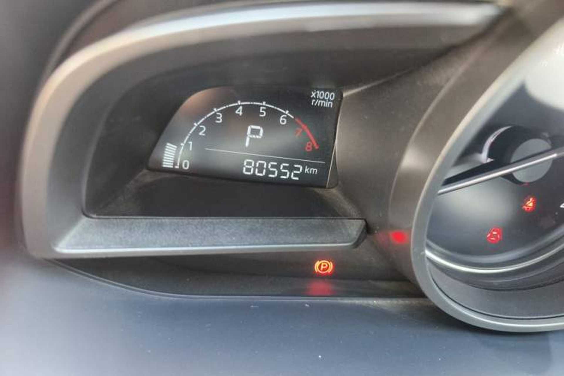 Used Mazda CX-4 2020 2.0L Automatic Two-Wheel Drive Blue Sky Dynamic Edition Odometer Close Up