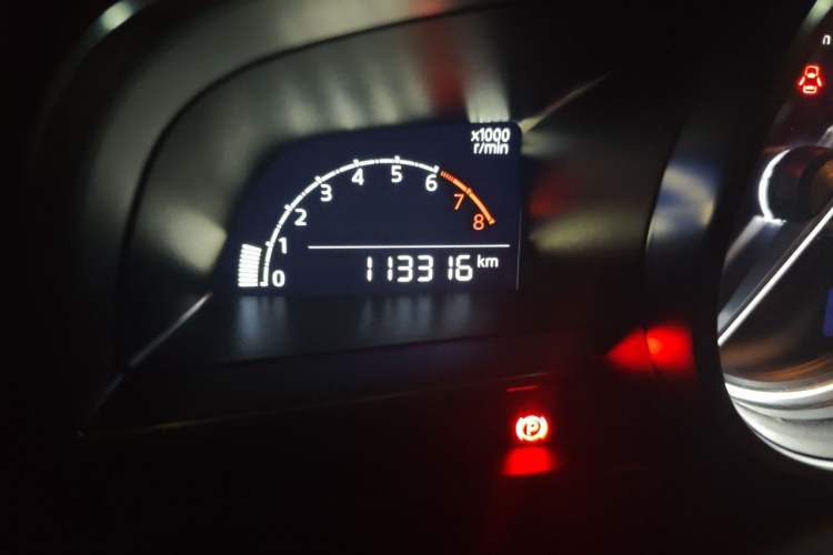 Used Mazda CX-4 2020 2.5L Automatic 4x4 Sky Blue Passion Edition Odometer Close Up