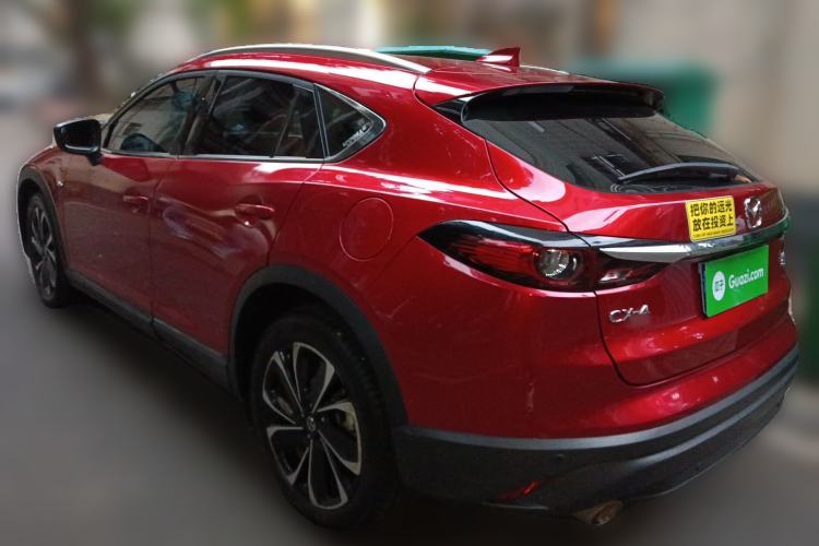 Used Mazda CX-4 2020 2.5L Automatic All-Wheel Drive Blue Sky Fearless Edition Rear Left 45 Deg