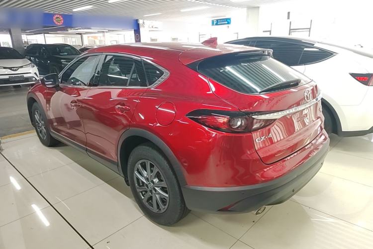 Used Mazda CX-4 2020 2.0L Automatic Two-Wheel Drive Blue Sky Dynamic Edition Rear Left 45 Deg