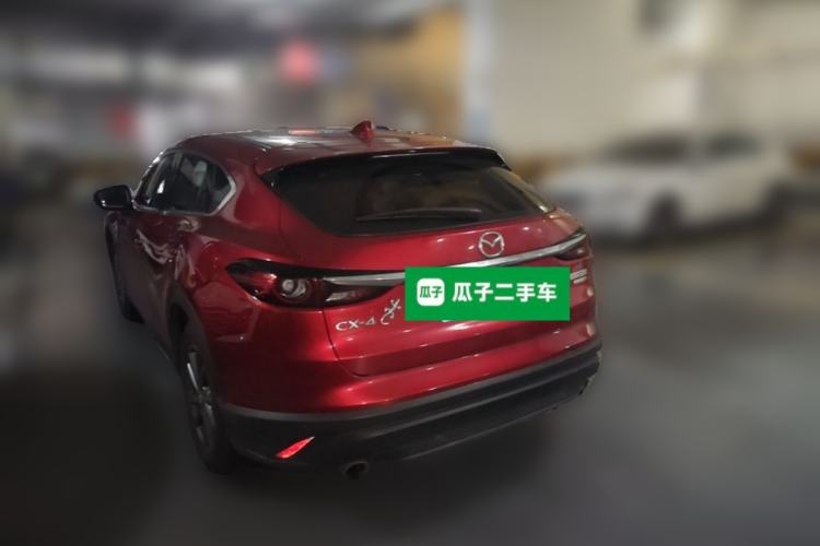 Used Mazda CX-4 2020 2.0L Automatic Two-Wheel Drive Blue Sky Exploration Edition Rear Left 45 Deg