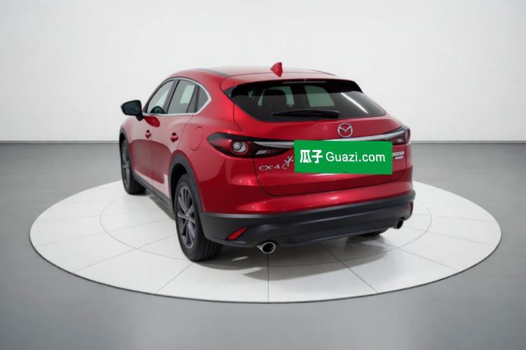Used Mazda CX-4 2020 2.0L Automatic Two-Wheel Drive Blue Sky Exploration Edition Rear Left 45 Deg