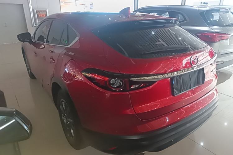 Used Mazda CX-4 2020 2.0L Automatic Two-Wheel Drive Blue Sky Dynamic Edition Rear Left 45 Deg