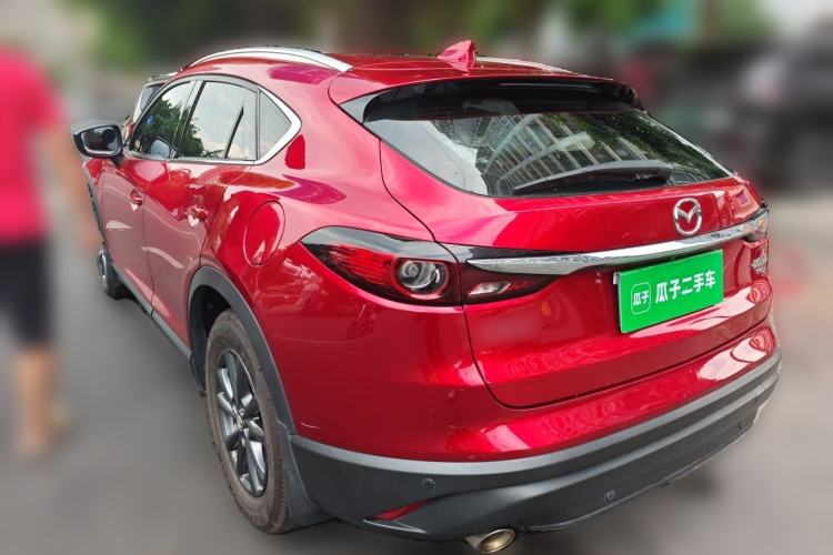 Used Mazda CX-4 2020 2.0L Automatic Two-Wheel Drive Blue Sky Luxury Edition Rear Left 45 Deg