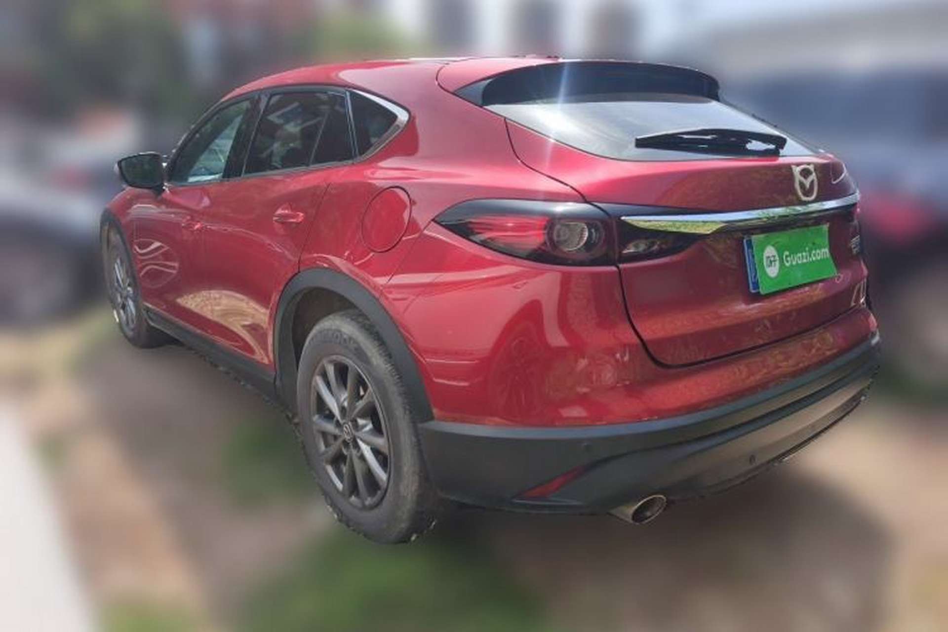 Used Mazda CX-4 2020 2.0L Automatic Two-Wheel Drive Blue Sky Dynamic Edition Rear Left 45 Deg