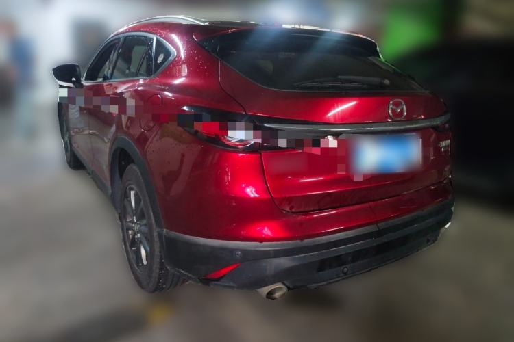 Used Mazda CX-4 2020 2.0L Automatic Two-Wheel Drive Blue Sky Luxury Edition Rear Left 45 Deg