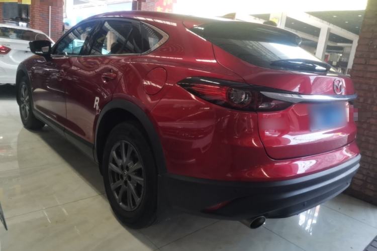 Used Mazda CX-4 2020 2.0L Automatic Two-Wheel Drive Blue Sky Dynamic Edition Rear Left 45 Deg