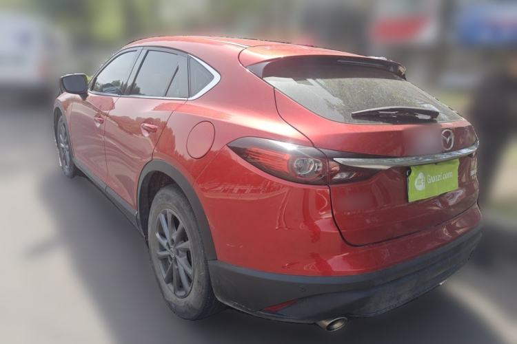 Used Mazda CX-4 2020 2.0L Automatic Two-Wheel Drive Blue Sky Dynamic Edition Rear Left 45 Deg