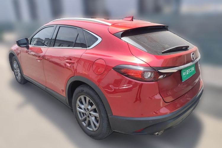 Used Mazda CX-4 2020 2.0L Automatic Two-Wheel Drive Blue Sky Luxury Edition Rear Left 45 Deg