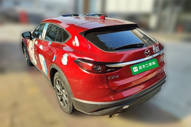 Used Mazda CX-4 2020 2.0L Automatic Two-Wheel Drive Blue Sky Dynamic Edition Rear Left 45 Deg