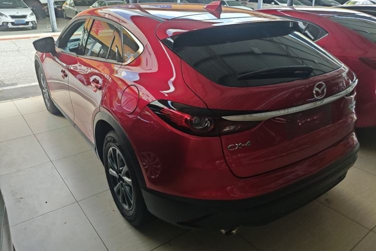 Used Mazda CX-4 2020 2.0L Automatic Two-Wheel Drive Blue Sky Exploration Edition Rear Left 45 Deg