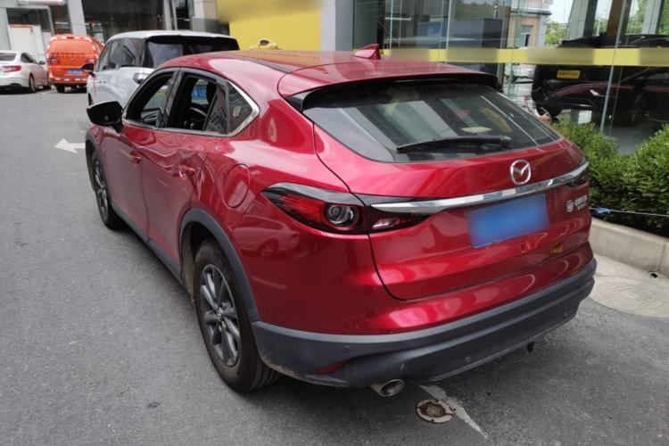 Used Mazda CX-4 2020 2.0L Automatic Two-Wheel Drive Blue Sky Exploration Edition Rear Left 45 Deg