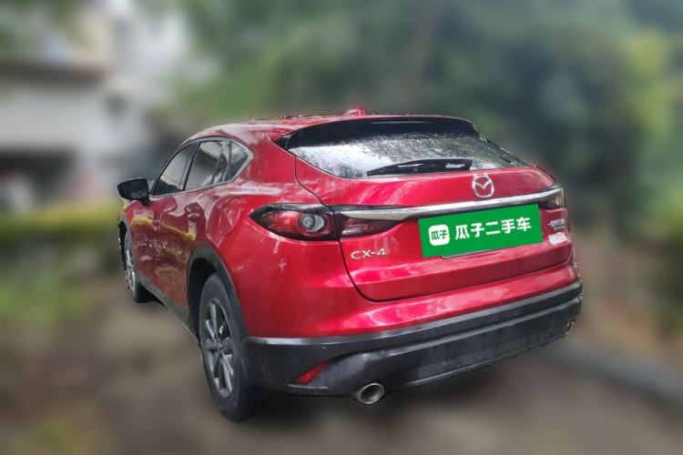 Used Mazda CX-4 2020 2.0L Automatic Two-Wheel Drive Blue Sky Exploration Edition Rear Left 45 Deg