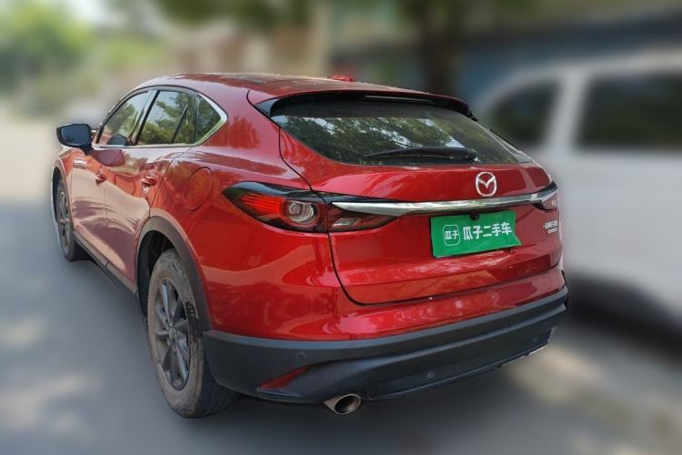 Used Mazda CX-4 2020 2.0L Automatic Two-Wheel Drive Blue Sky Dynamic Edition Rear Left 45 Deg